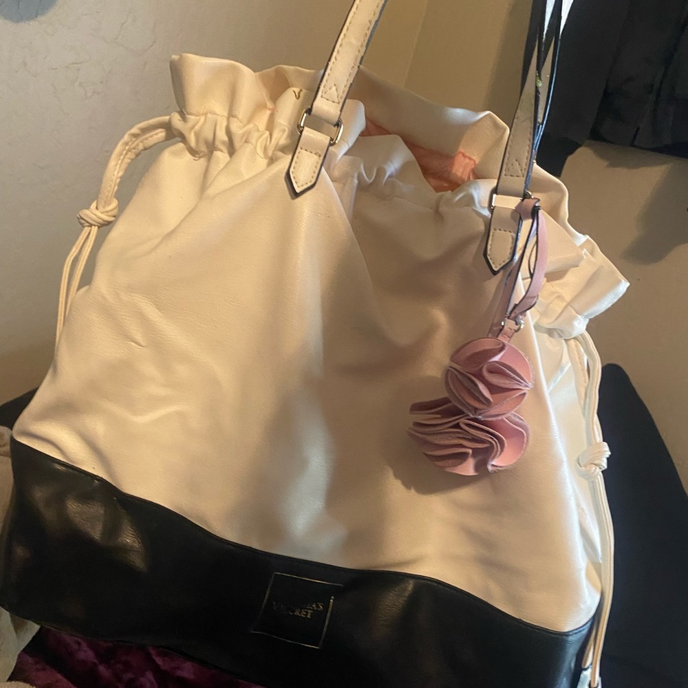 Victoria secret white purse